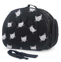 bolso plegable cara de gato